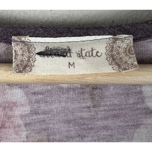 Altar'd State Womens Multicolor Long Bell Sleeve V Neck Dress Medium NWT - Picture 5 of 6